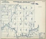 Township 24 N., Range 14 W., Ramsey, Eel River, Bell Springs Station, Mendocino County 1954